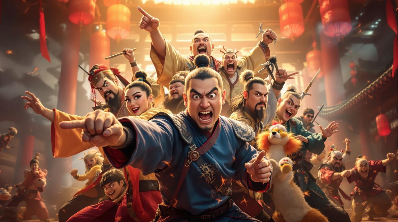 笑闹江湖 - 喜剧高清影视封面 | 流光影视50